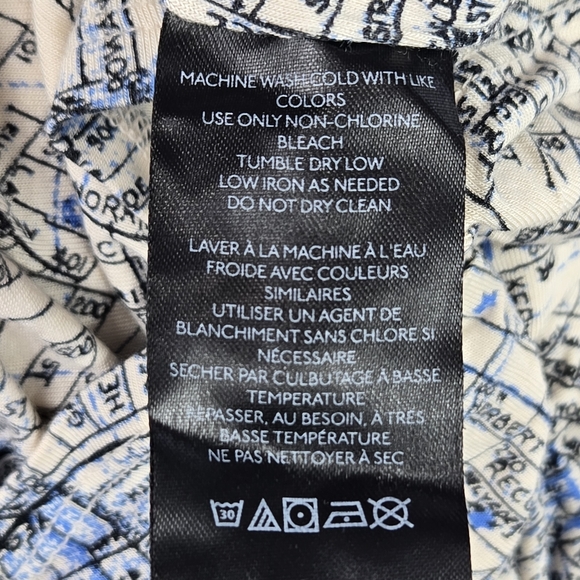 Urban Outfitters  Amaya Map Printed Twist Front Bodycon Dress - Picture 5 of 9